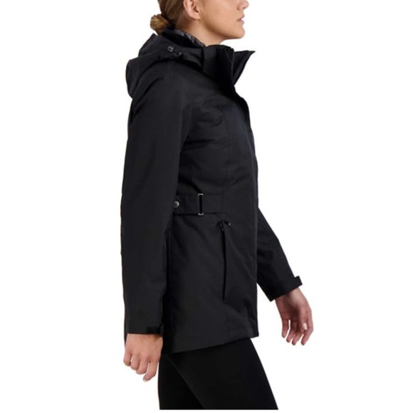 Gerry Women’s 3 in 1 Systems Vest-Jacket Coat Black NEW - Picture 4 of 7
